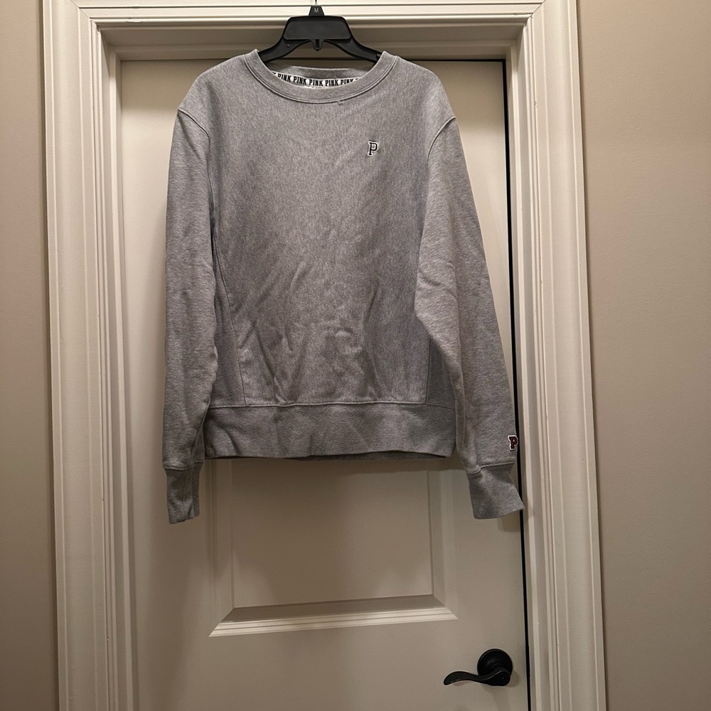 Victoria's Secret PINK Heather Gray Pullover